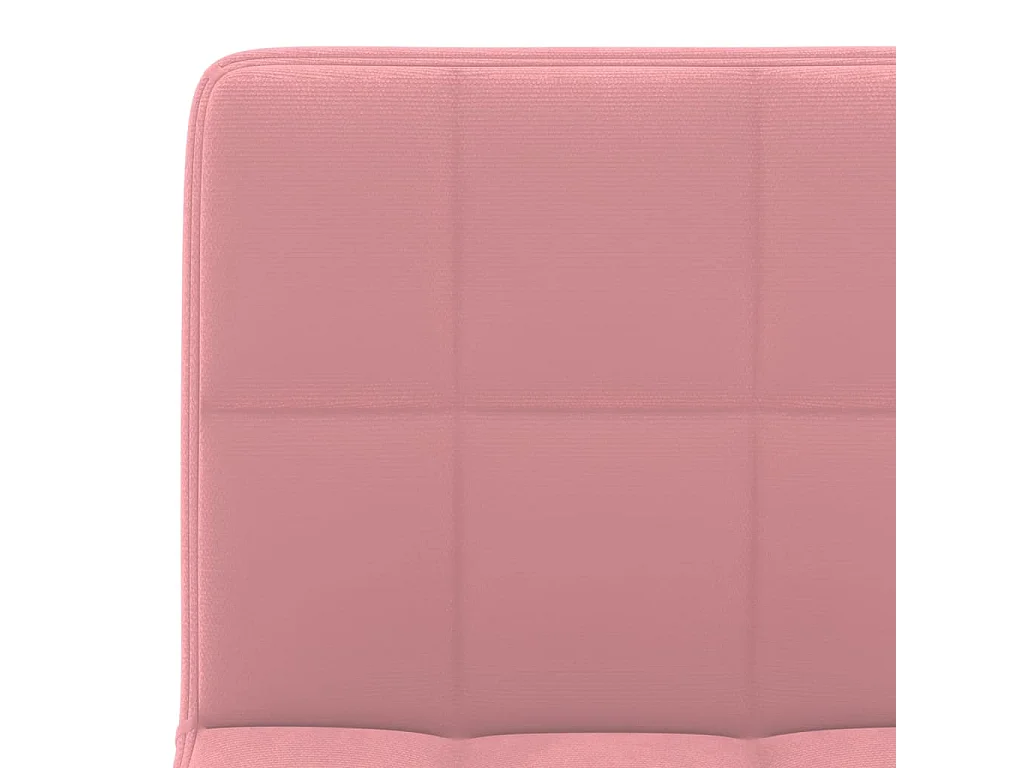 Barhocker 2 Stk. Rosa Samt