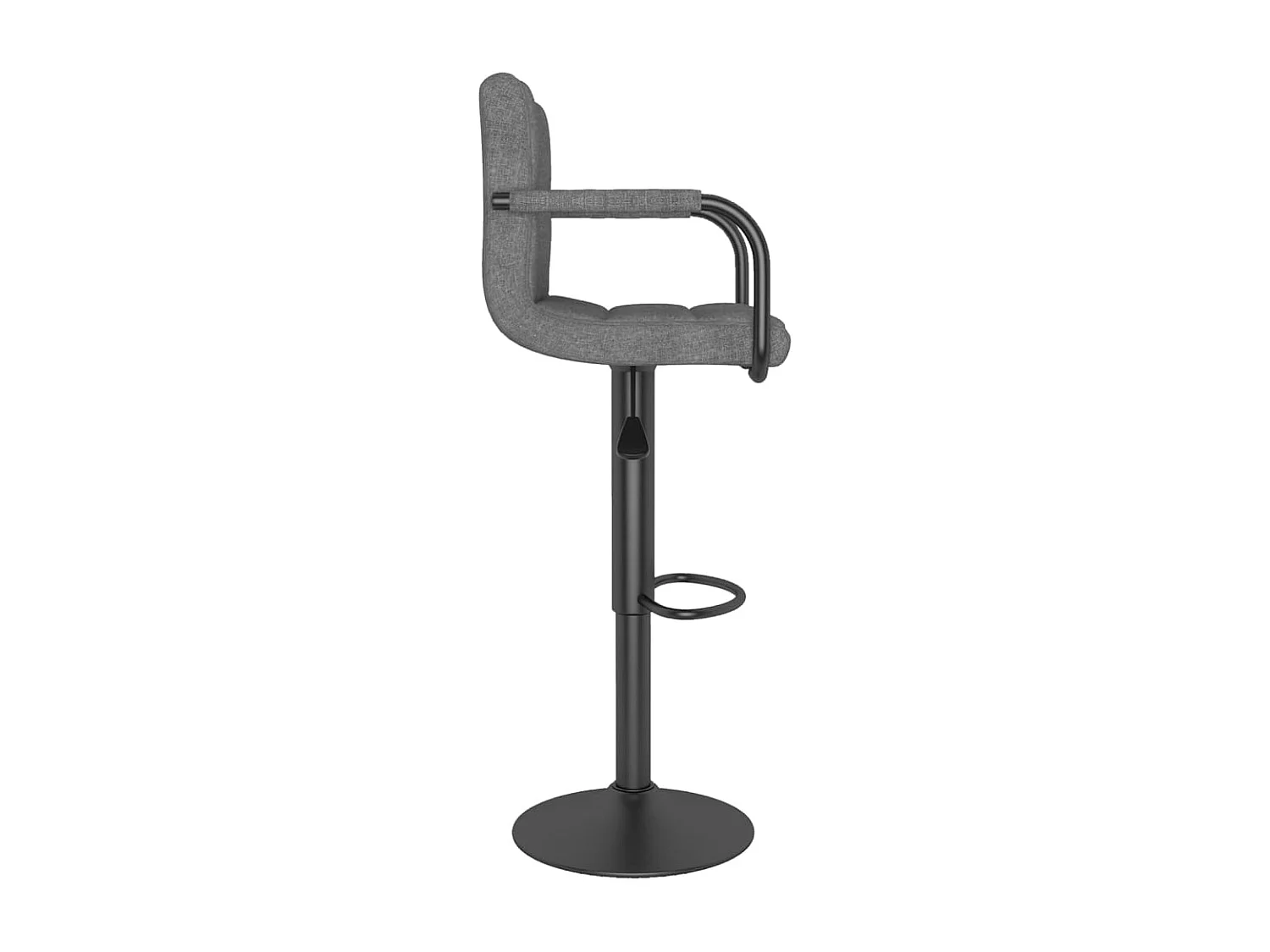 Tabouret de bar Gris clair Tissu