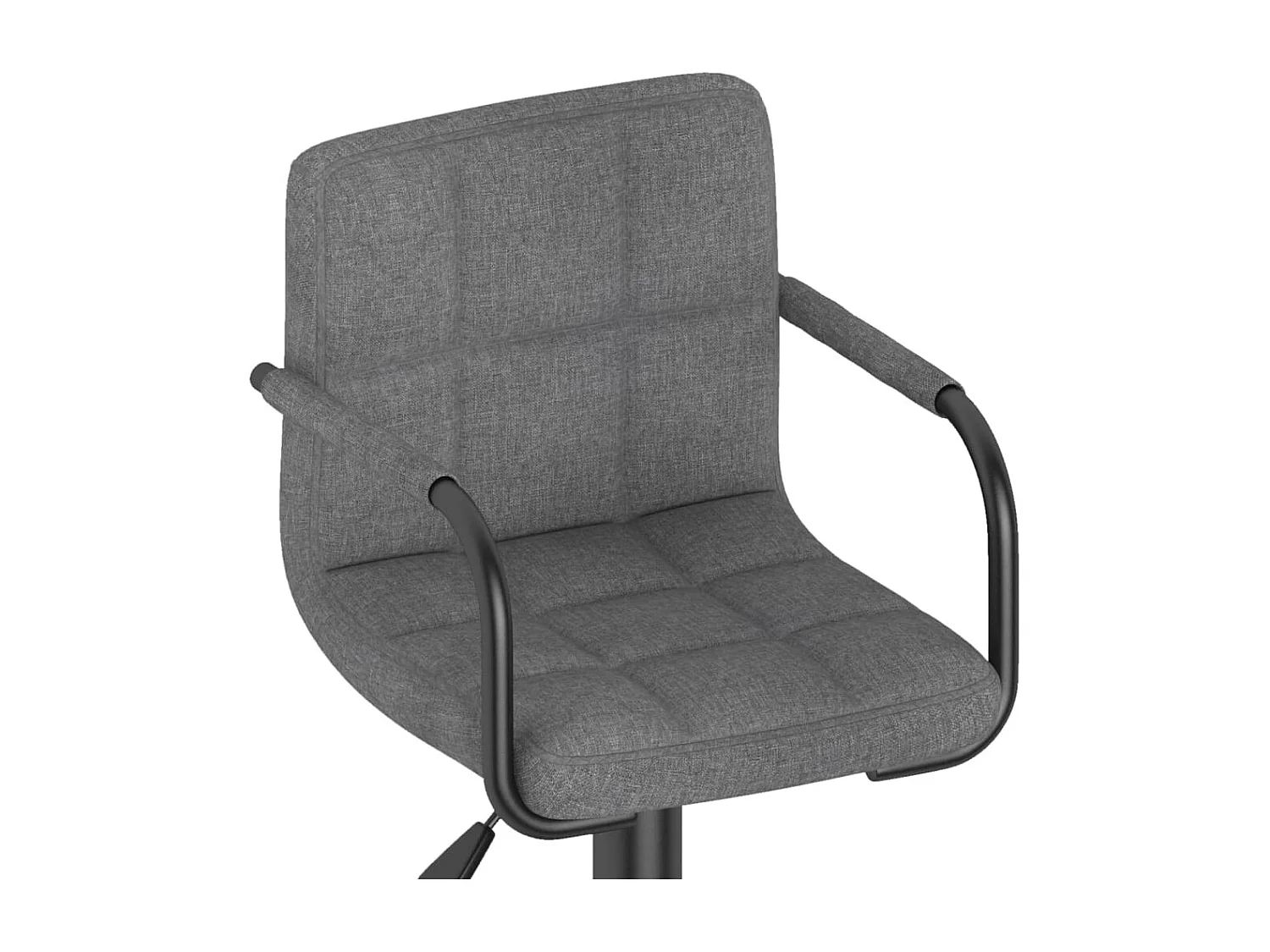 Tabouret de bar Gris clair Tissu