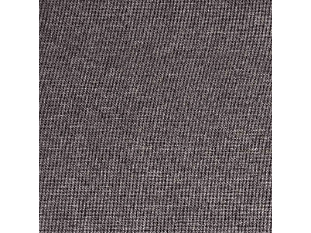 Tabouret de bar pivotant Taupe Tissu