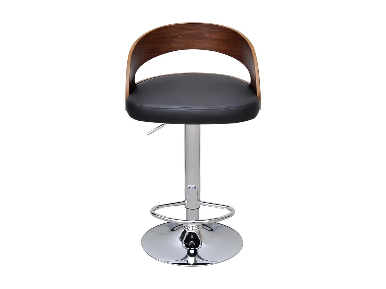 Tabourets de bar lot de 2 bois courbé