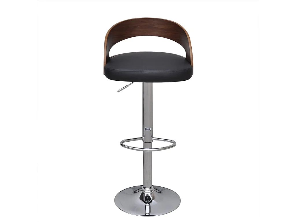 Tabourets de bar lot de 2 bois courbé