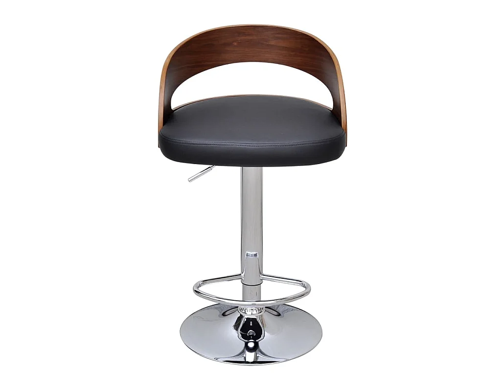 Tabourets de bar lot de 2 bois courbé