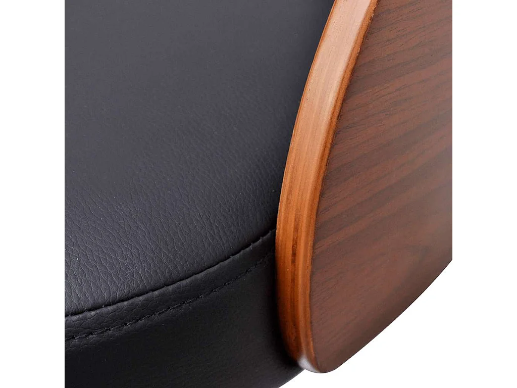 Taburetes de cocina 2 unidades madera curvada blanco
