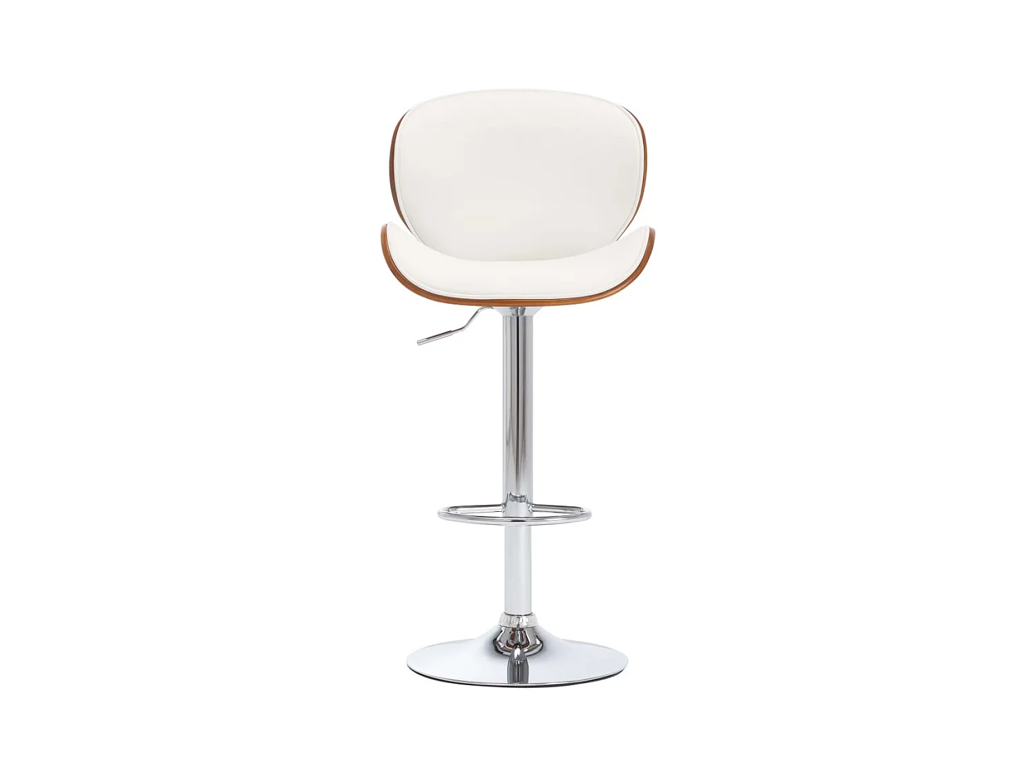Tabouret de bar Blanc Similicuir
