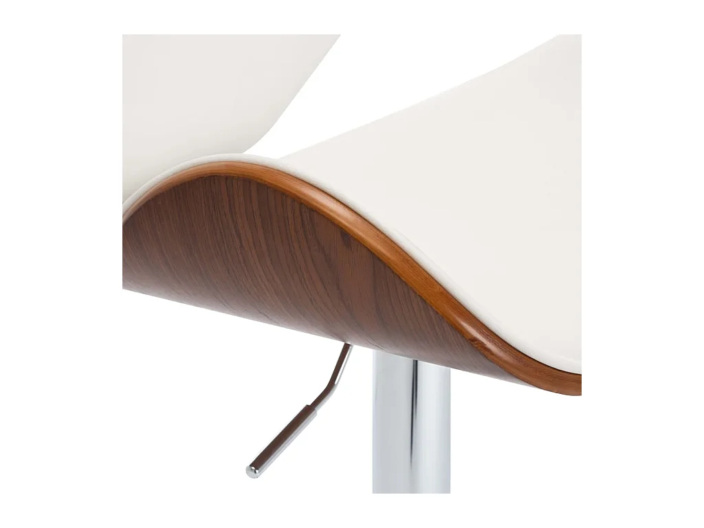 Tabouret de bar Blanc Similicuir