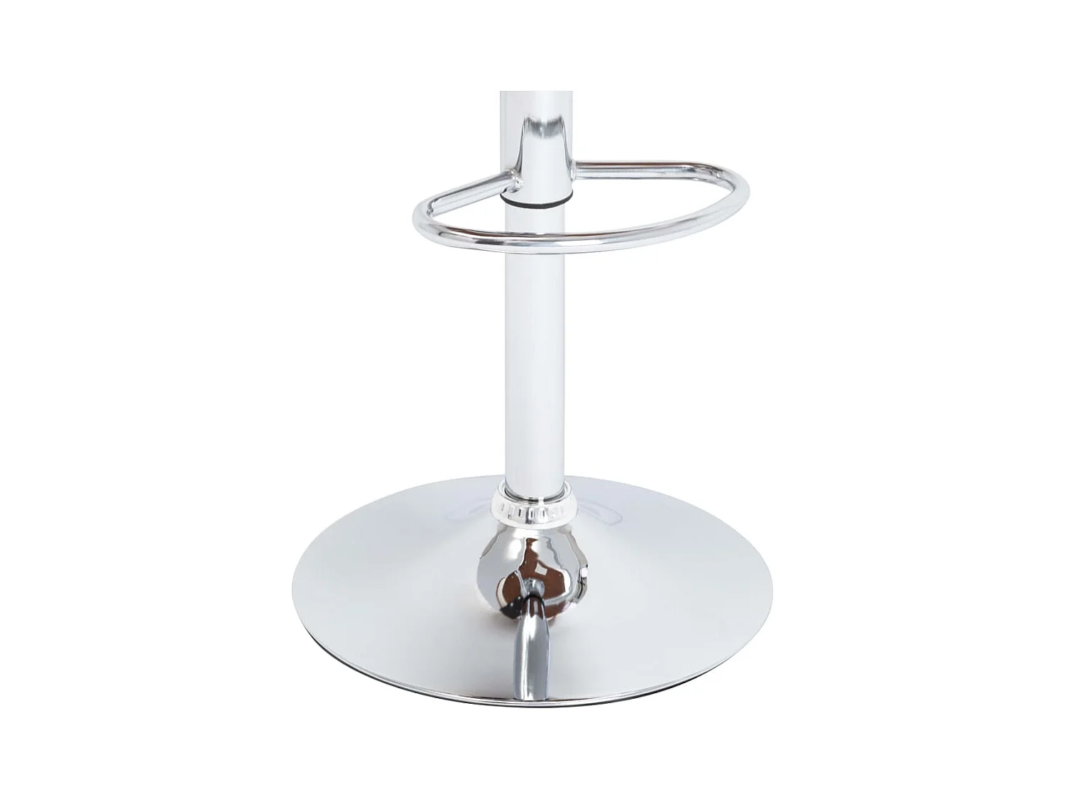 Tabouret de bar Blanc Similicuir