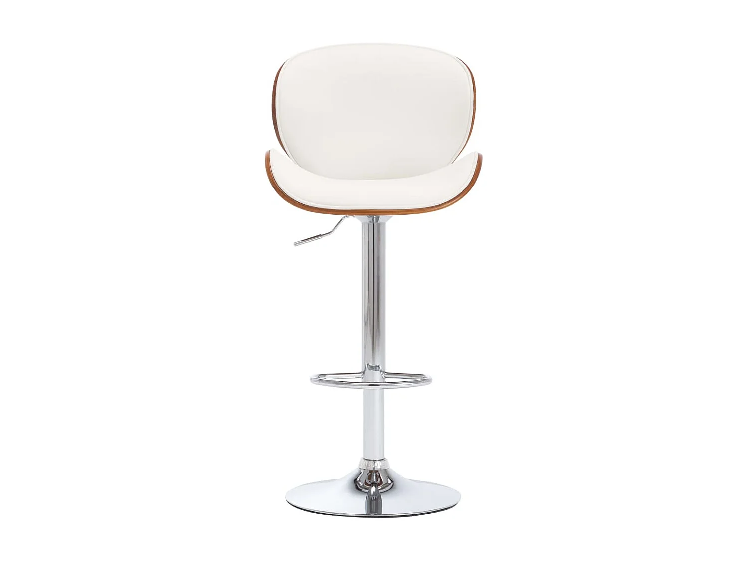 Tabouret de bar Blanc Similicuir