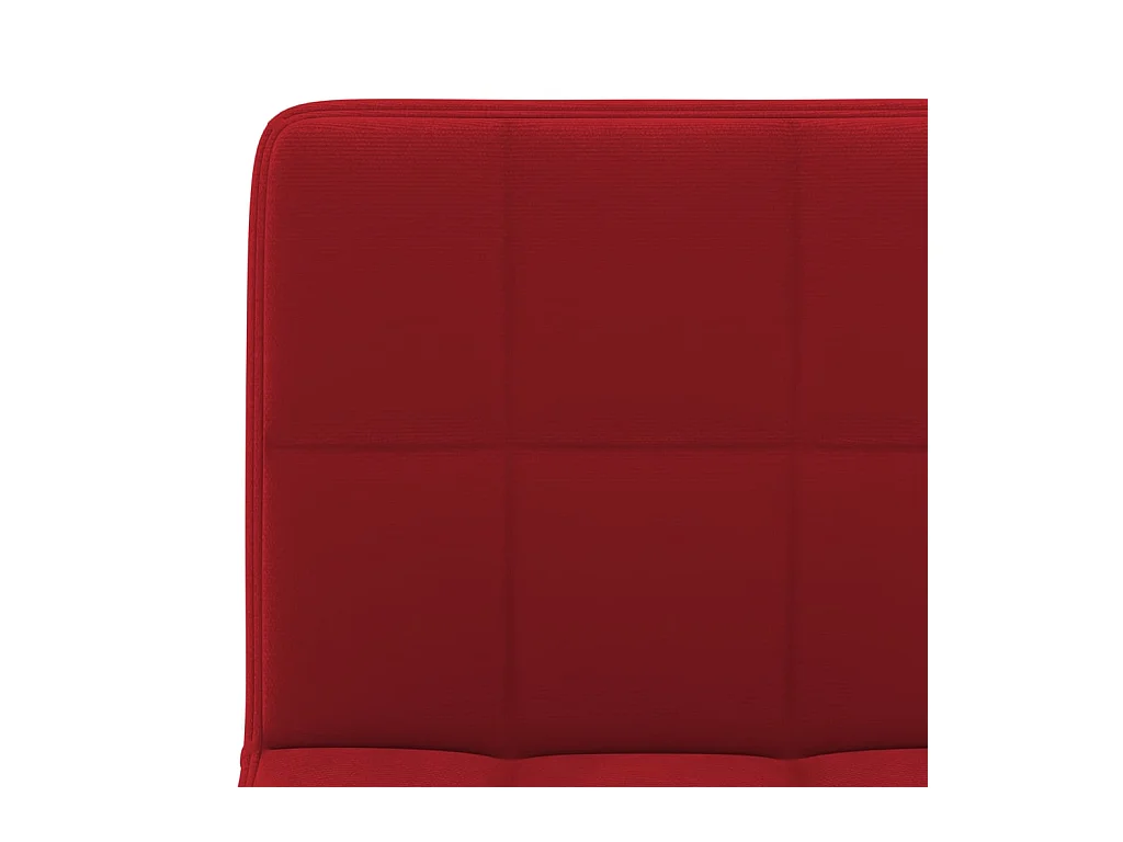 Barhocker 2 Stk. Weinrot Samt