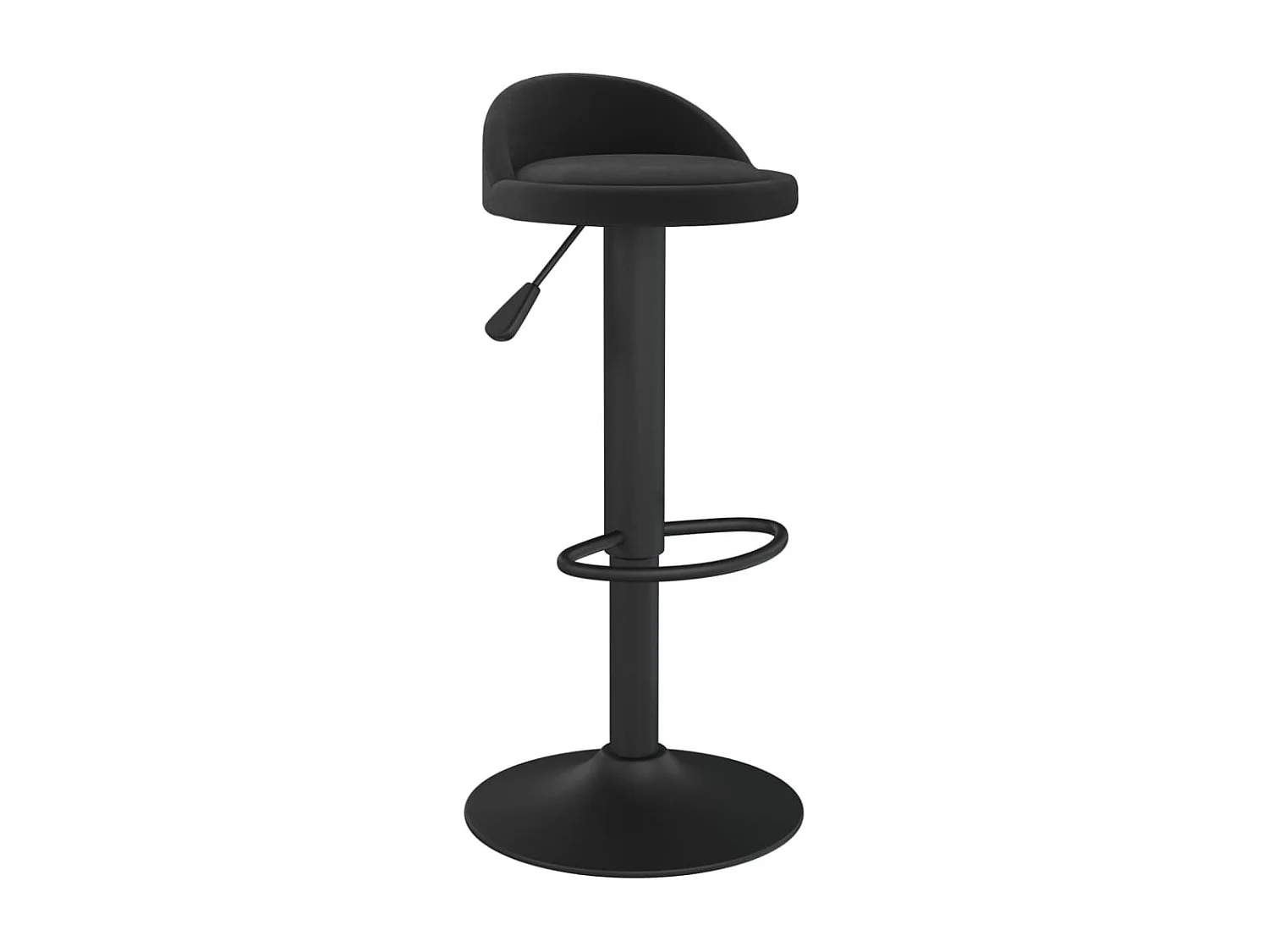 Tabouret de bar Noir Velours