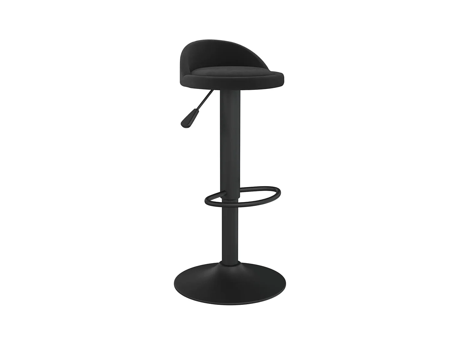 Tabouret de bar Noir Velours