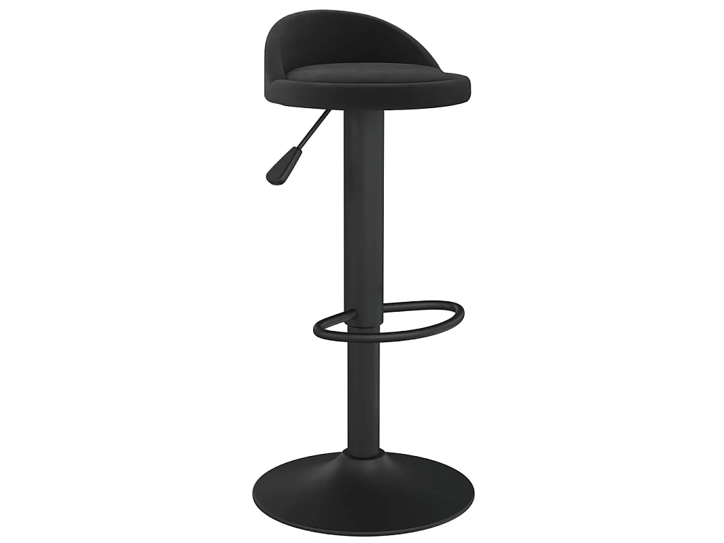 Tabouret de bar Noir Velours
