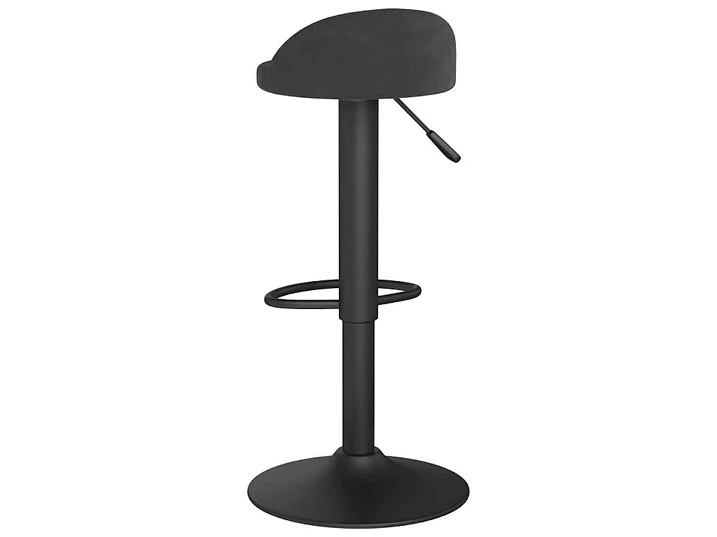 Tabouret de bar Noir Velours