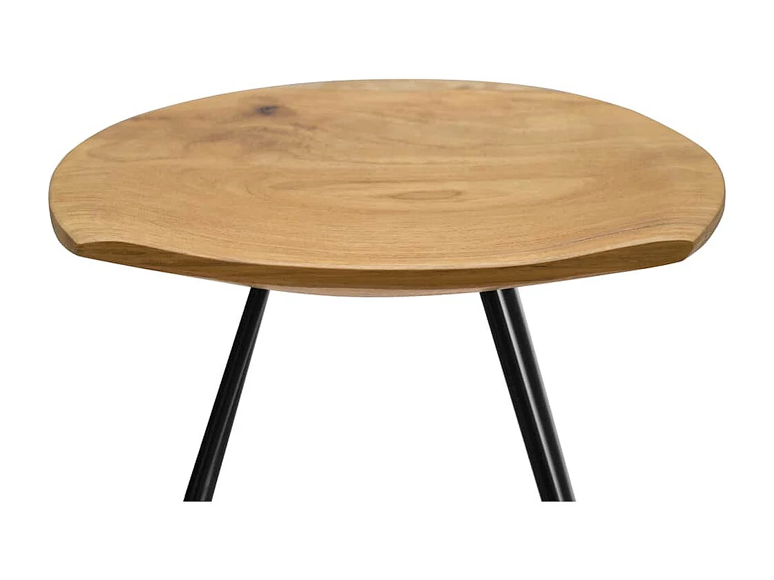 Tabourets de bar lot de 2 bois de teck massif