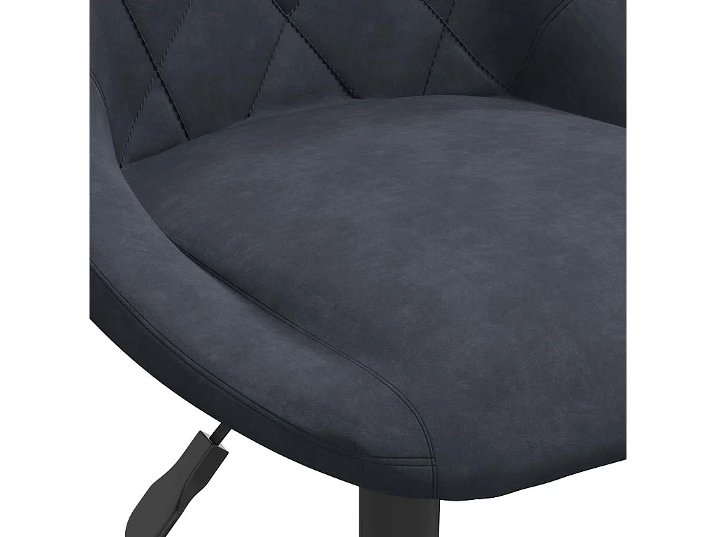 Barhocker Dunkelgrau Samt