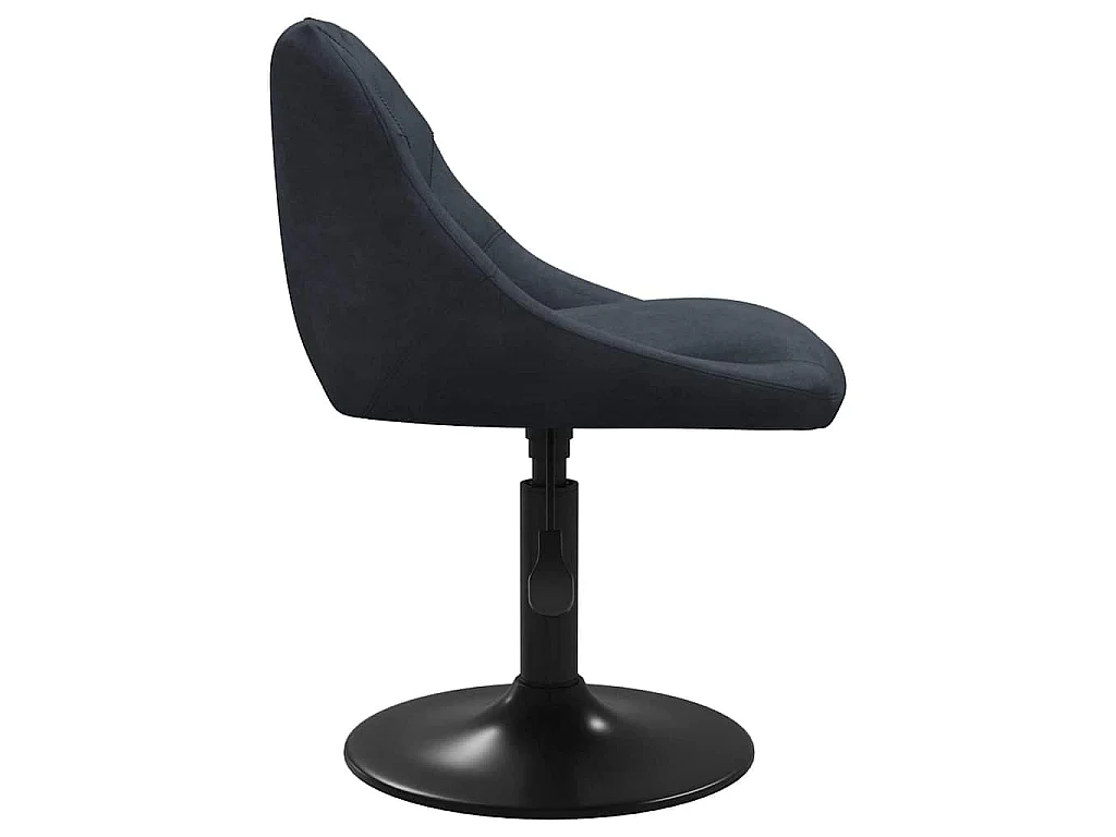 Tabouret de bar Gris foncé Velours