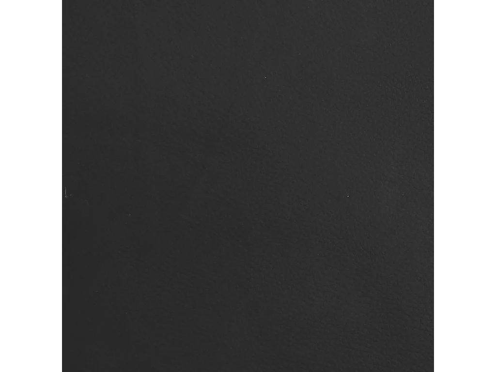 Tabourets de bar lot de 2 noir acier chromé et cuir artificiel