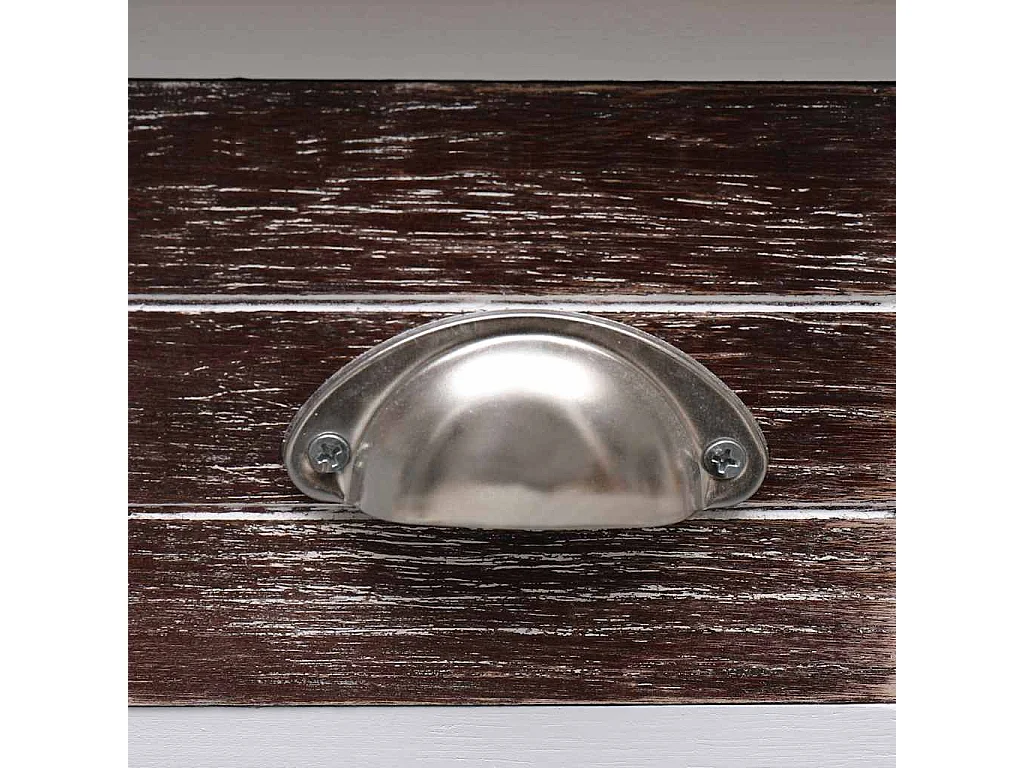 Table d'appoint Marron 40x40x40 cm Bois de Paulownia