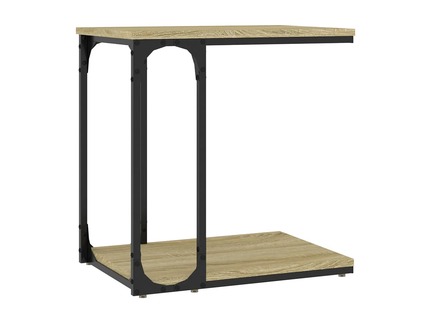 Table d'appoint Chêne sonoma 50x35x52 cm Bois d'ingénierie