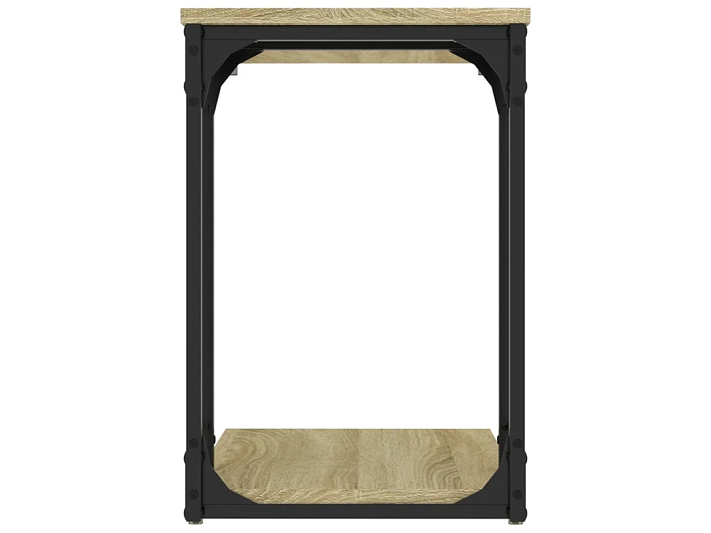 Table d'appoint Chêne sonoma 50x35x52 cm Bois d'ingénierie