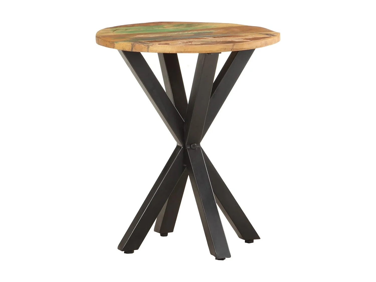 Table d'appoint 48x48x56 cm Bois de récupération massif