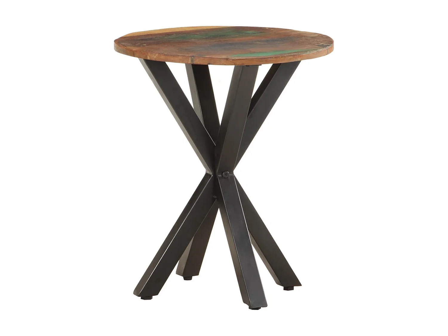 Table d'appoint 48x48x56 cm Bois de récupération massif