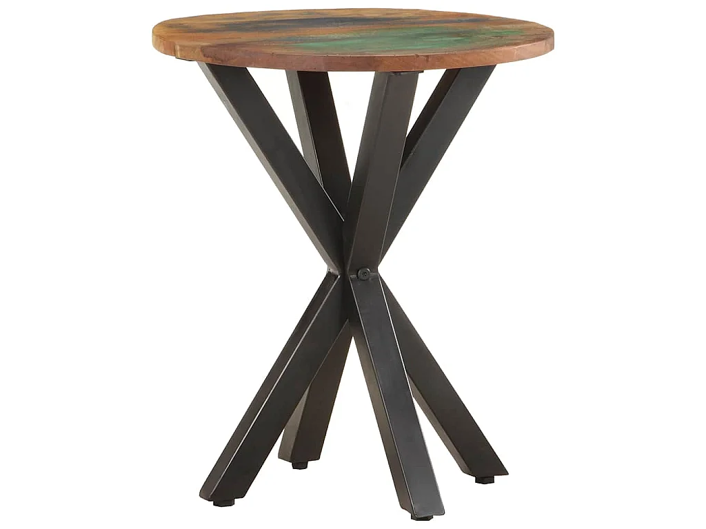Table d'appoint 48x48x56 cm Bois de récupération massif