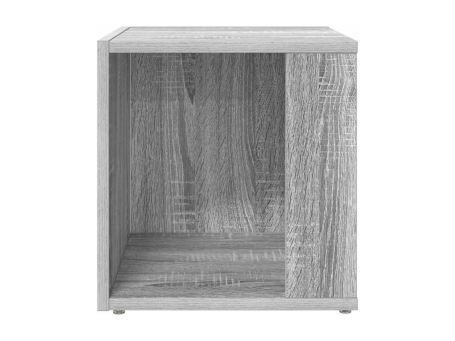 Beistelltisch Grau Sonoma 33x33x34,5 cm Holzwerkstoff