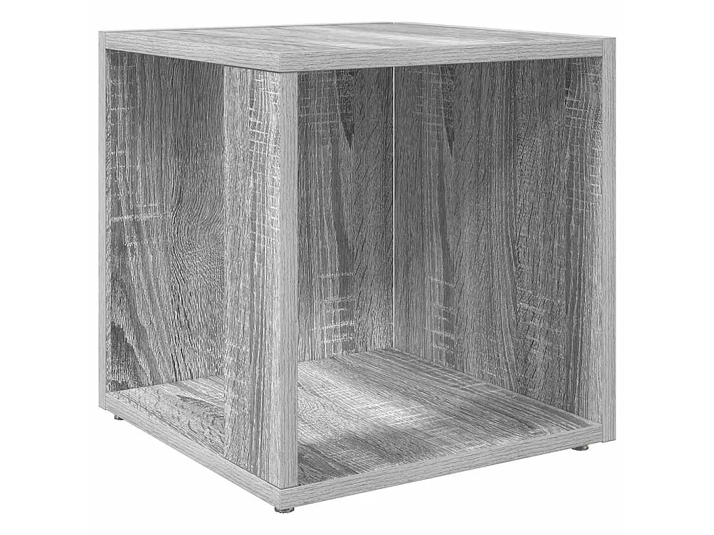 Table d'appoint Sonoma gris 33x33x34,5 cm Bois d'ingénierie