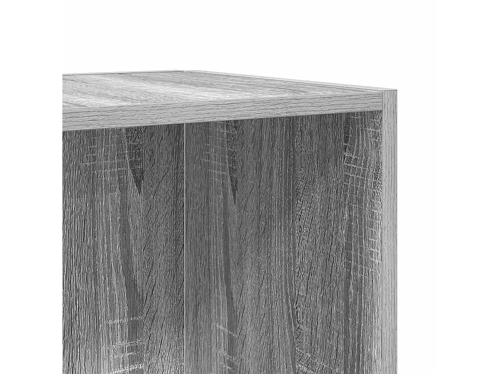 Table d'appoint Sonoma gris 33x33x34,5 cm Bois d'ingénierie