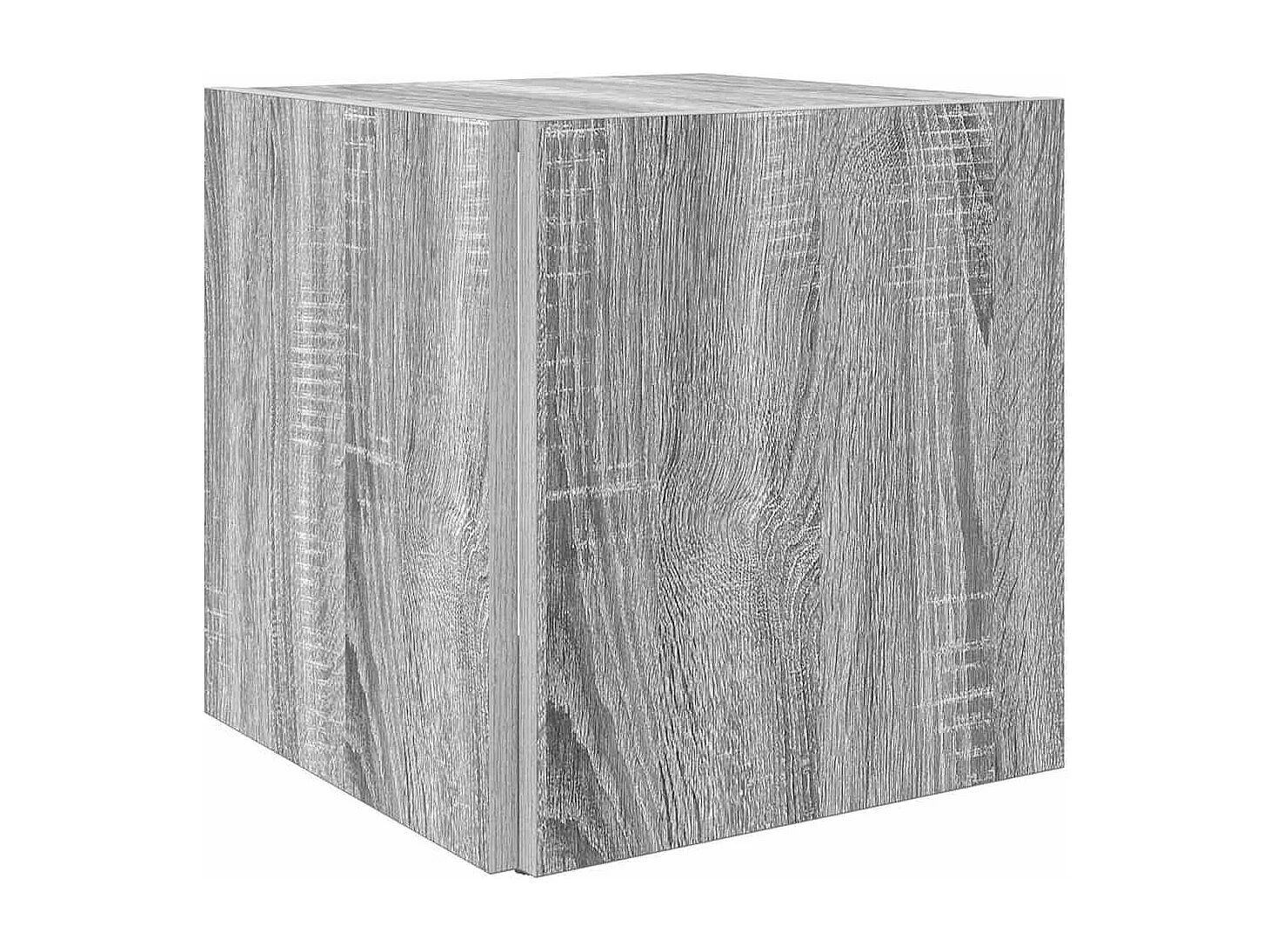 Table d'appoint Sonoma gris 33x33x34,5 cm Bois d'ingénierie