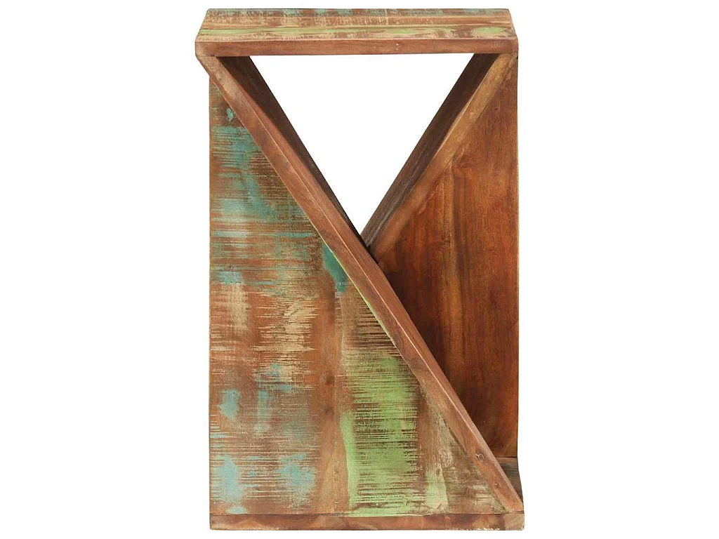 Table d'appoint 35x35x55 cm Bois massif de récupération