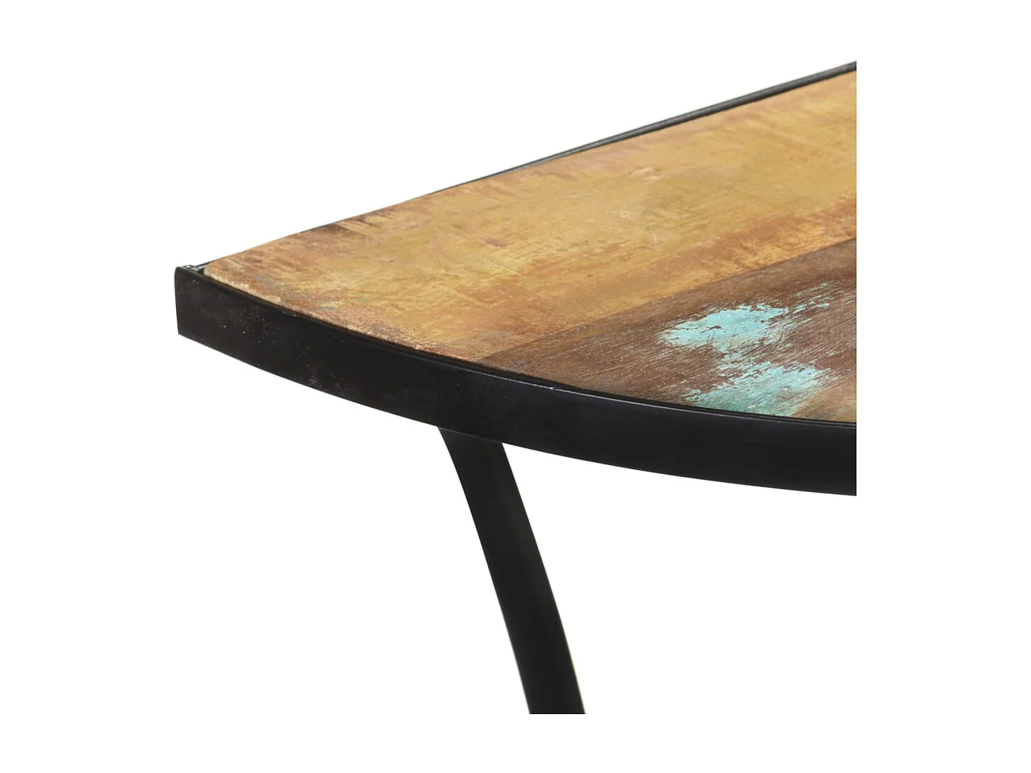 Table d'appoint 110x40x77 cm Bois de récupération massif