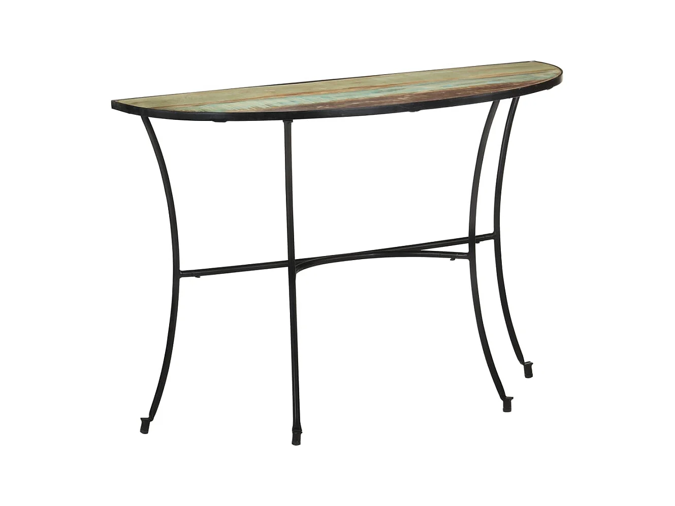 Table d'appoint 110x40x77 cm Bois de récupération massif