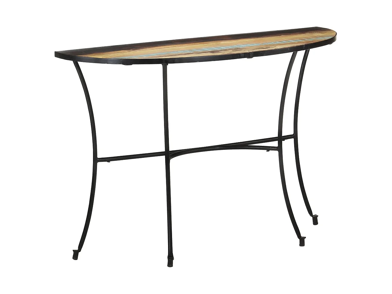 Beistelltisch 110x40x77 cm Recyceltes Massivholz