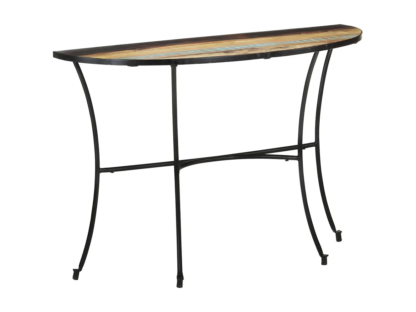 Beistelltisch 110x40x77 cm Recyceltes Massivholz