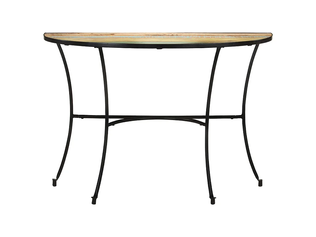 Bijzettafel 110x40x77 cm massief gerecycled hout