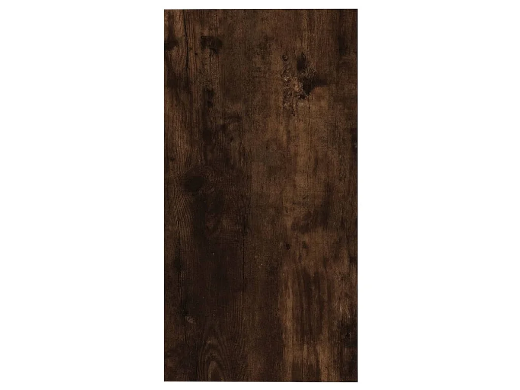 Table d'appoint Chêne fumé 50x26x50 cm Bois d'ingénierie