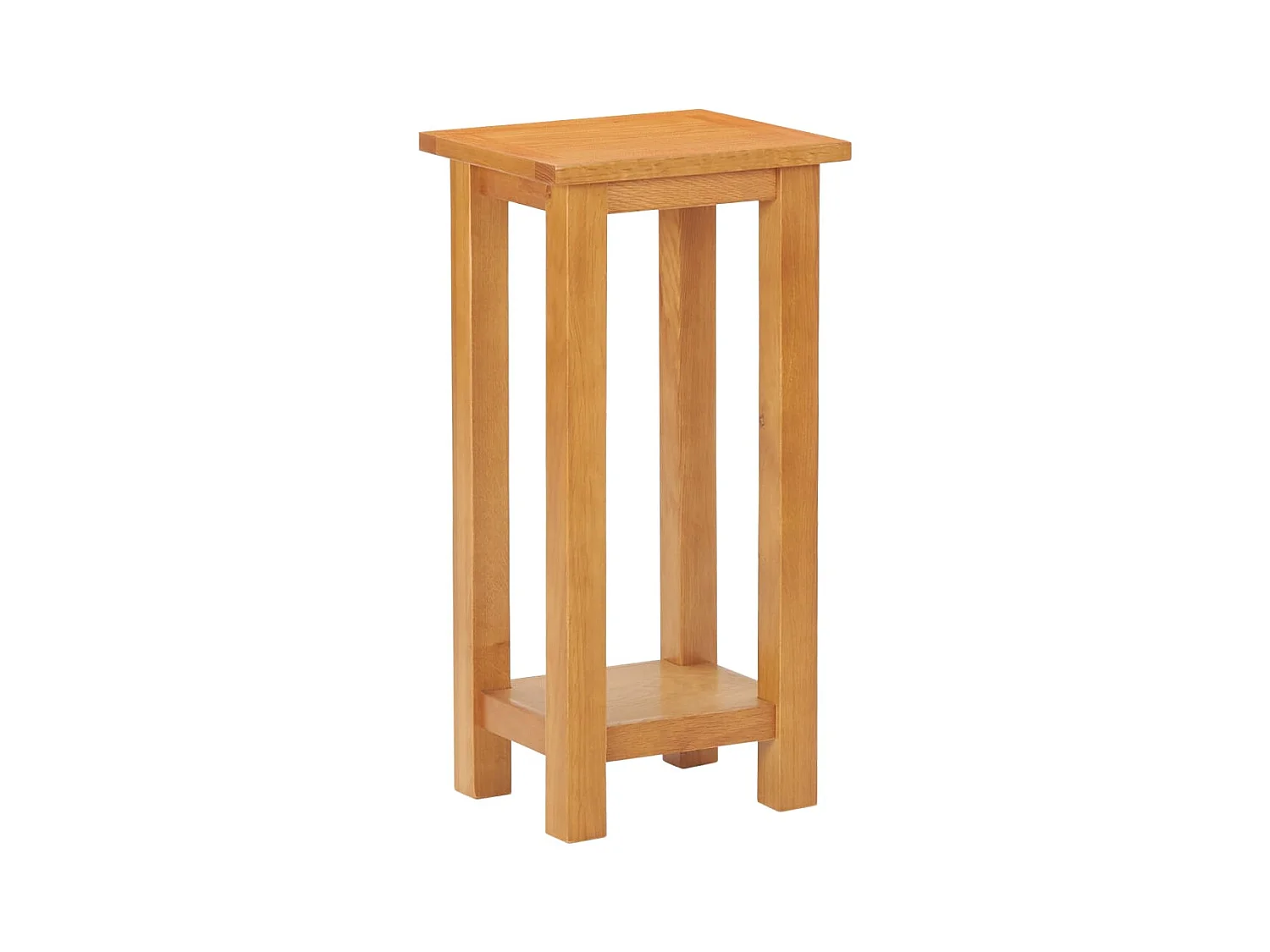 Table d'appoint 27x24x55 cm Bois de chêne massif