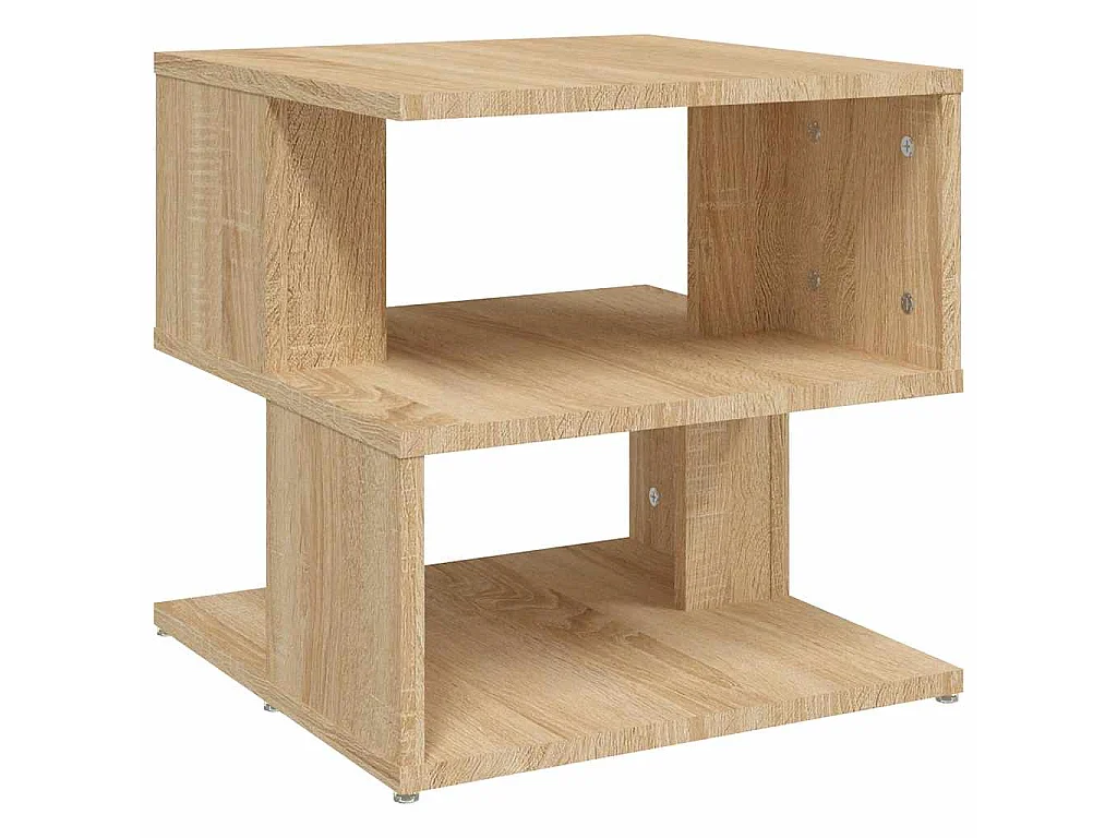 Table d'appoint Chêne sonoma 40x40x40 cm Aggloméré