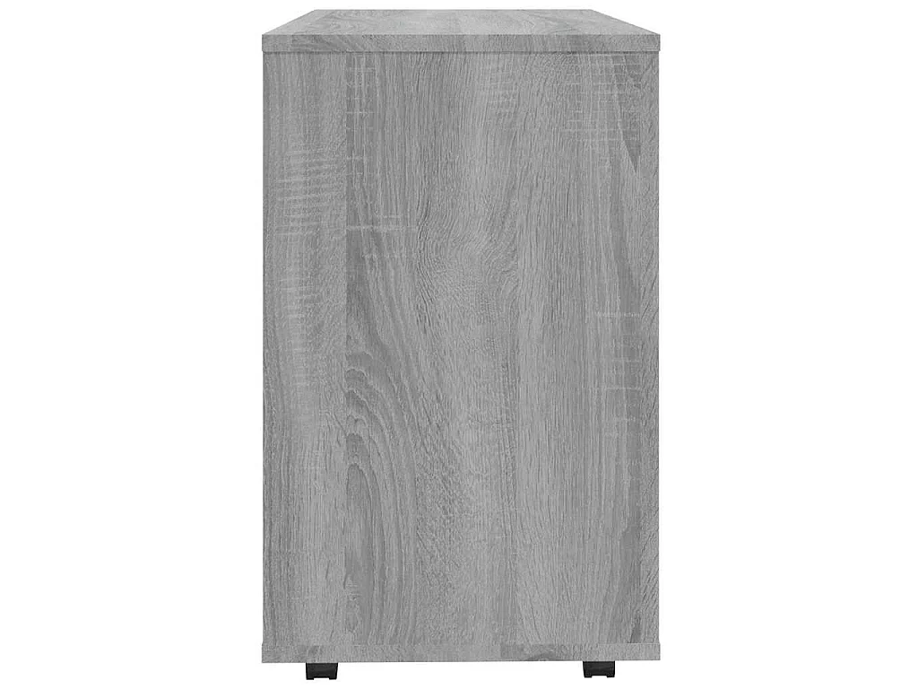 Table d'appoint Sonoma gris 70x35x60,5 cm Bois d'ingénierie