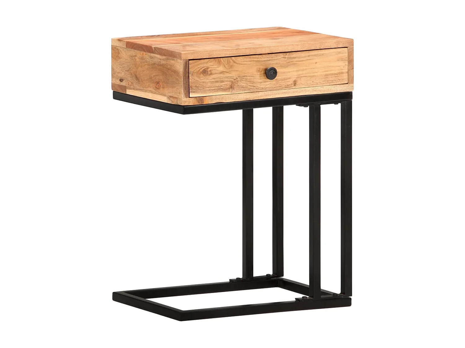 Beistelltisch U-Form 45x30x61 cm Akazie Massivholz