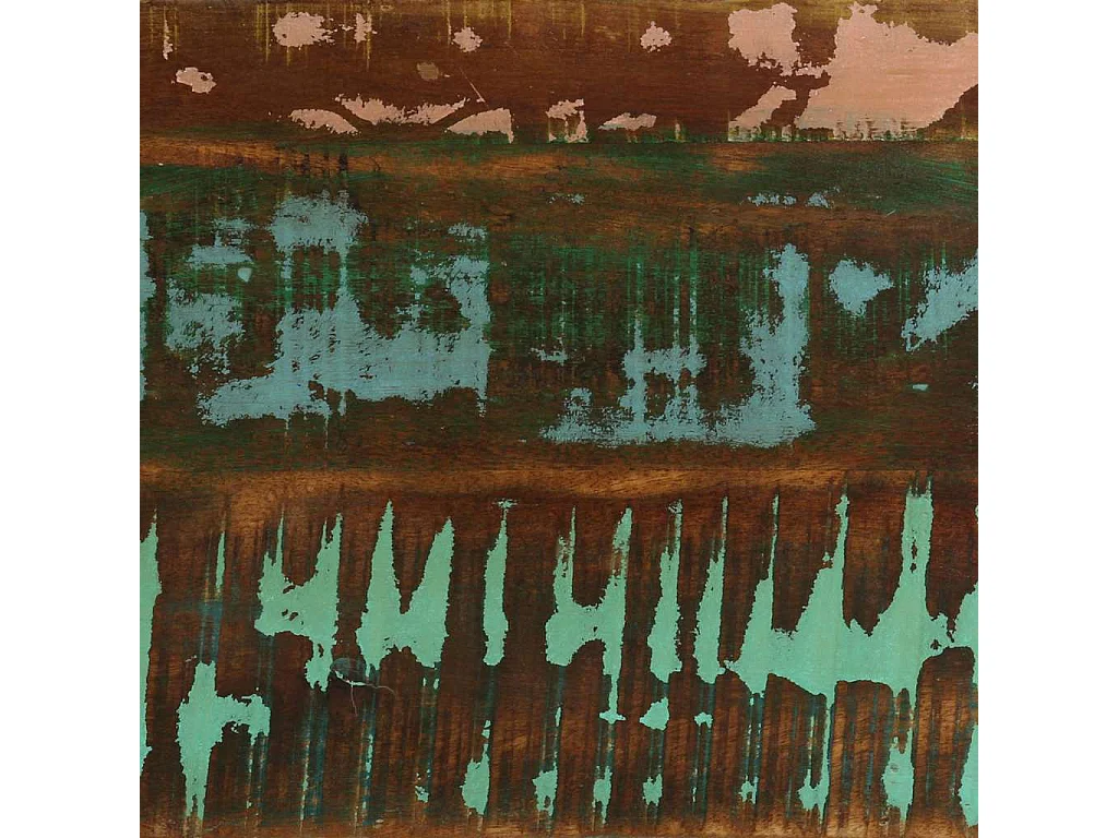 Tavolino 40x30x51 cm in Legno Massello di Recupero
