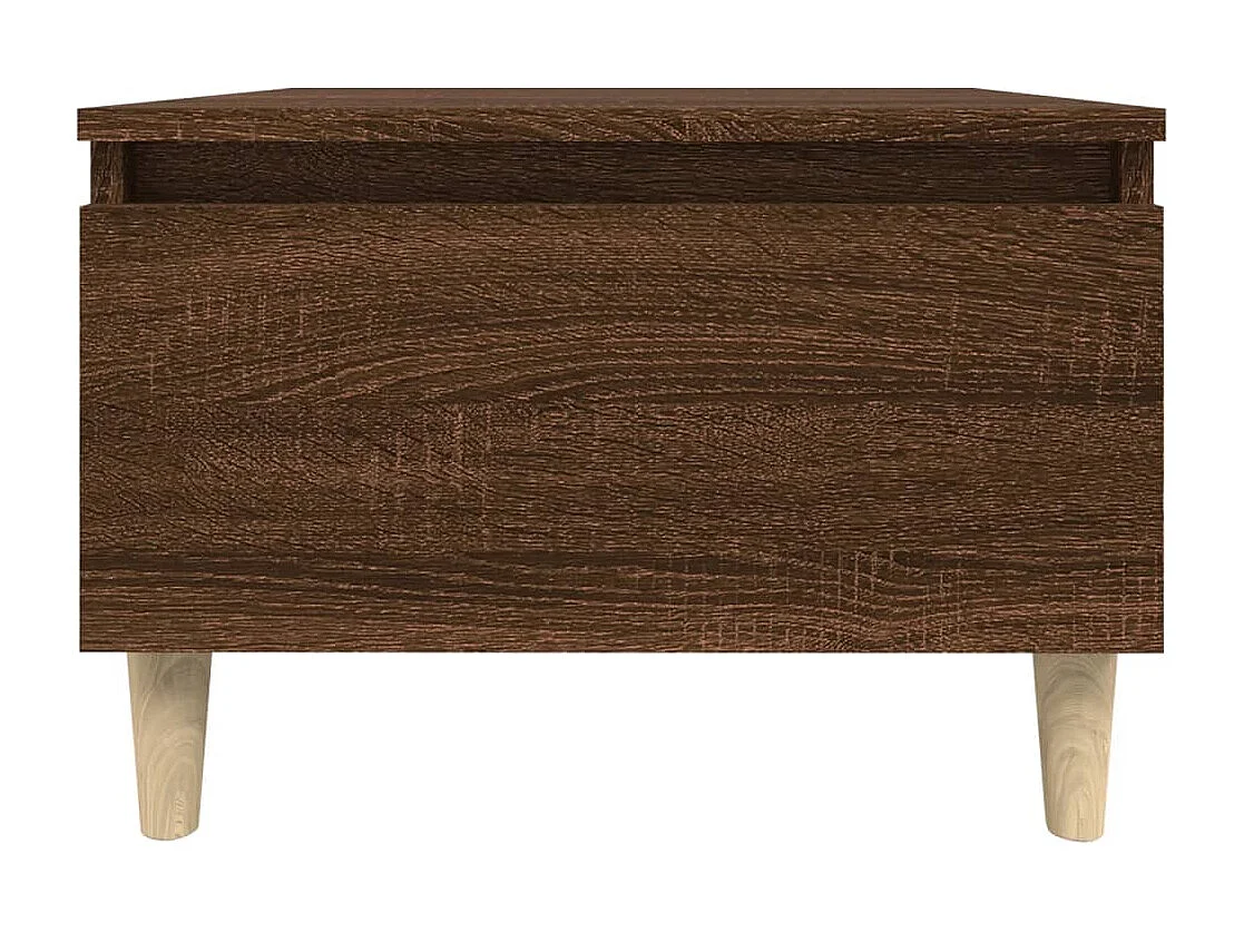 Beistelltische 2 Stk. Braun Eiche 50x46x35 cm Holzwerkstoff