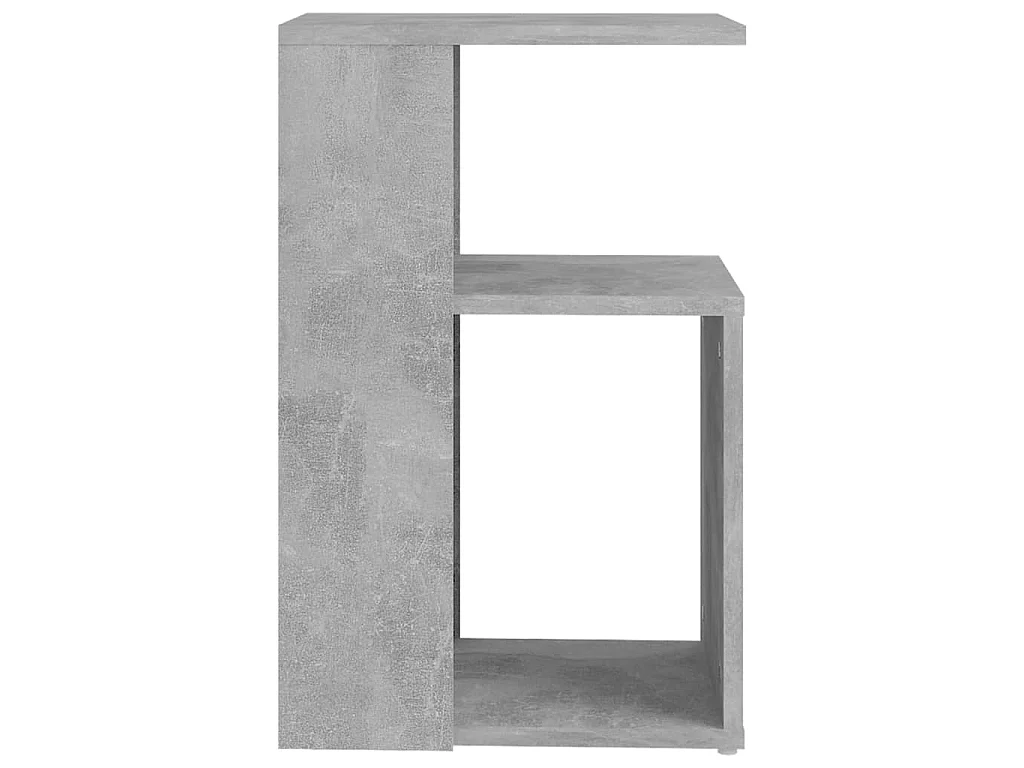 Beistelltisch Betongrau 36x30x56 cm Holzwerkstoff