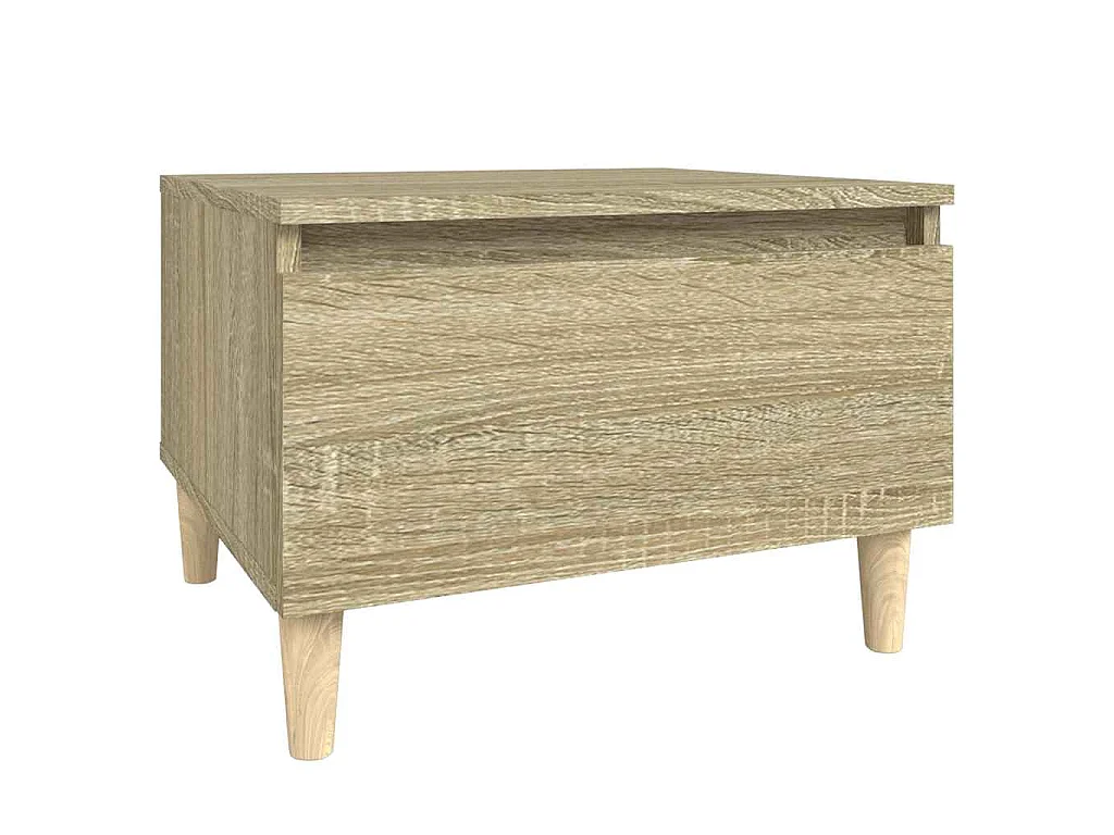 Beistelltische 2 Stk. Sonoma-Eiche 50x46x35 cm Holzwerkstoff