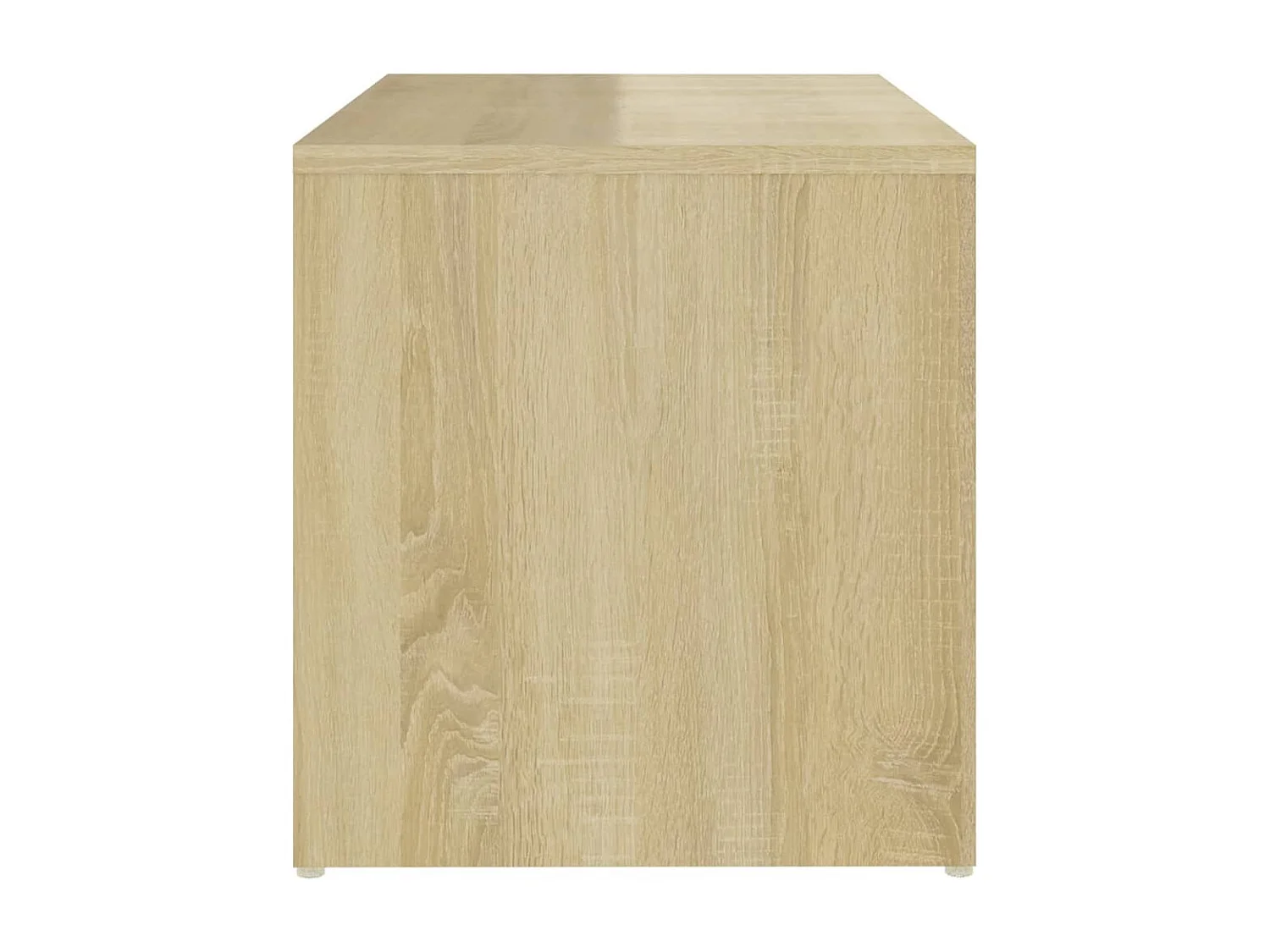 Bijzettafel 59x36x38 cm bewerkt hout sonoma eikenkleurig