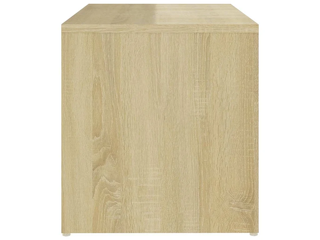 Table d'appoint chêne sonoma 59x36x38 cm bois d'ingénierie