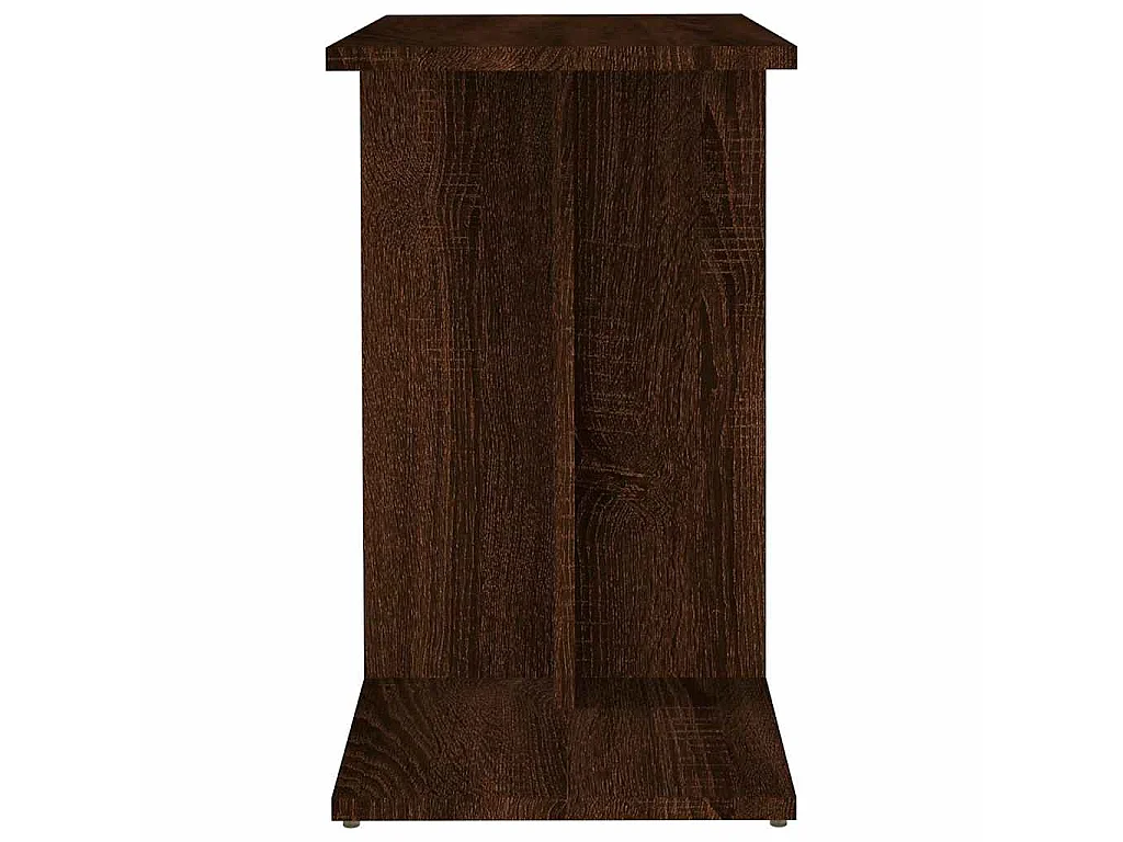 Table d'appoint Chêne marron 50x30x50 cm Bois d'ingénierie