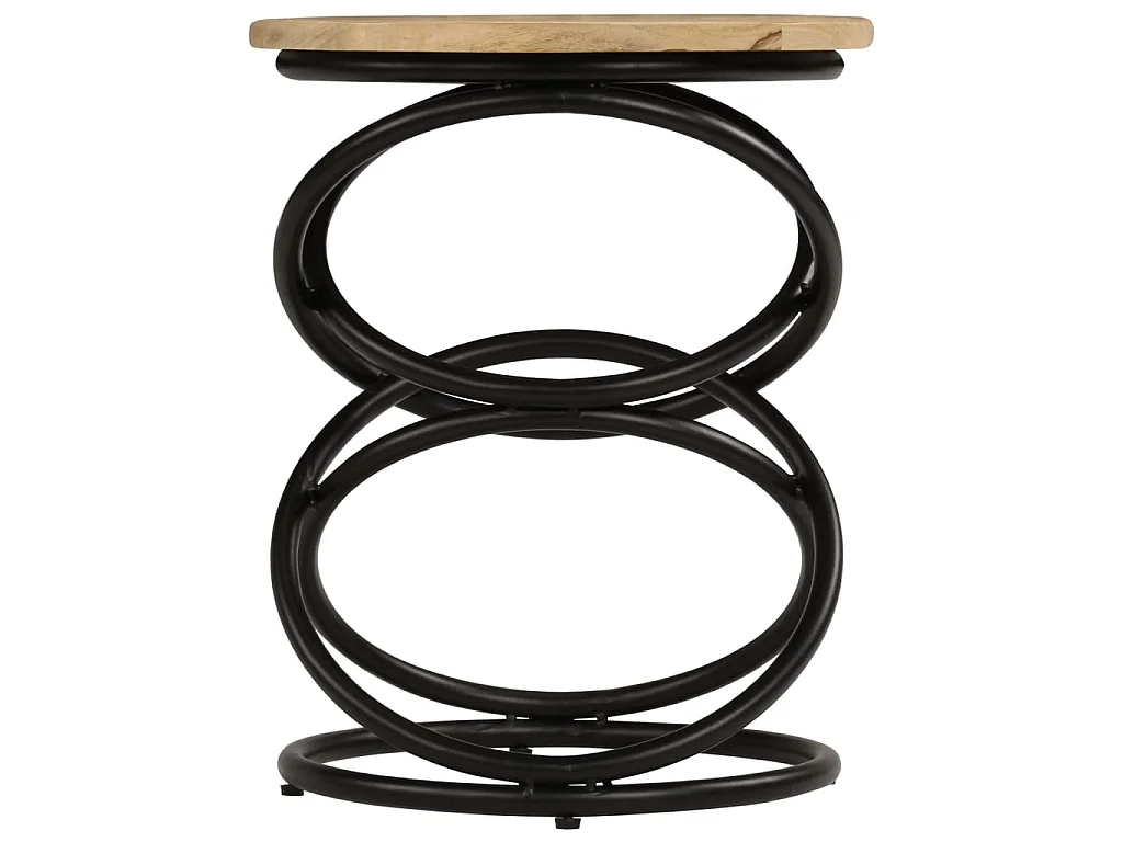 Table d'appoint Bois de manguier solide 40x50 cm